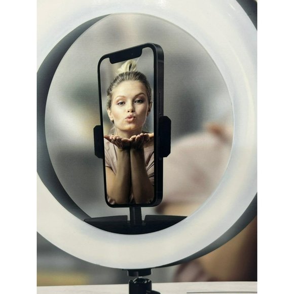 Studio Kit Light Ring 8” Bluestone 3 Light Modes #1660 - Picture 4 of 7